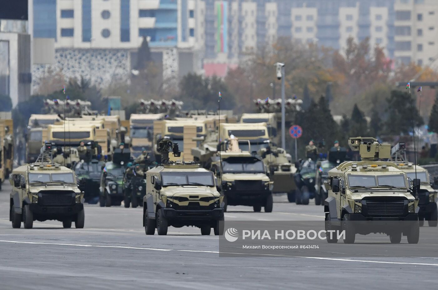 Военный парад в Баку