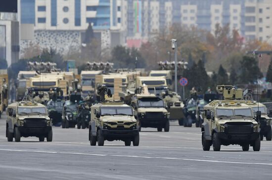 Военный парад в Баку