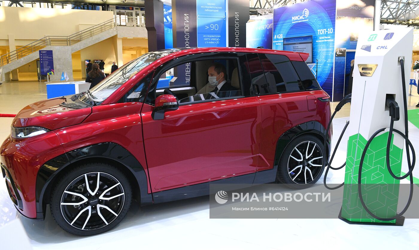 Электромобиль "Кама-1" представлен на выставке ВУЗПРОМЭКСПО 2020 в Москве