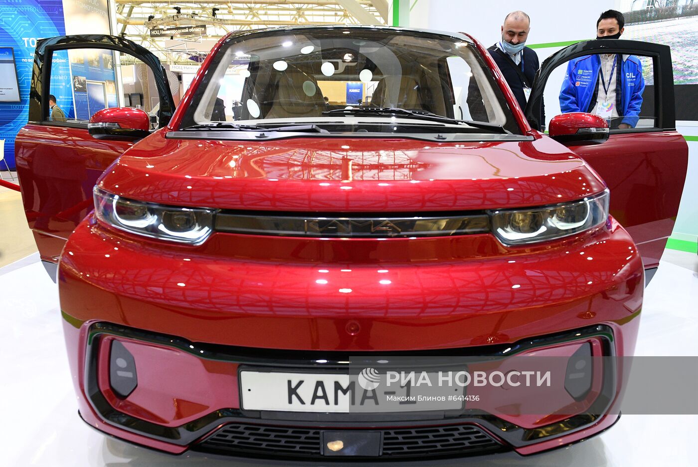 Электромобиль "Кама-1" представлен на выставке ВУЗПРОМЭКСПО 2020 в Москве