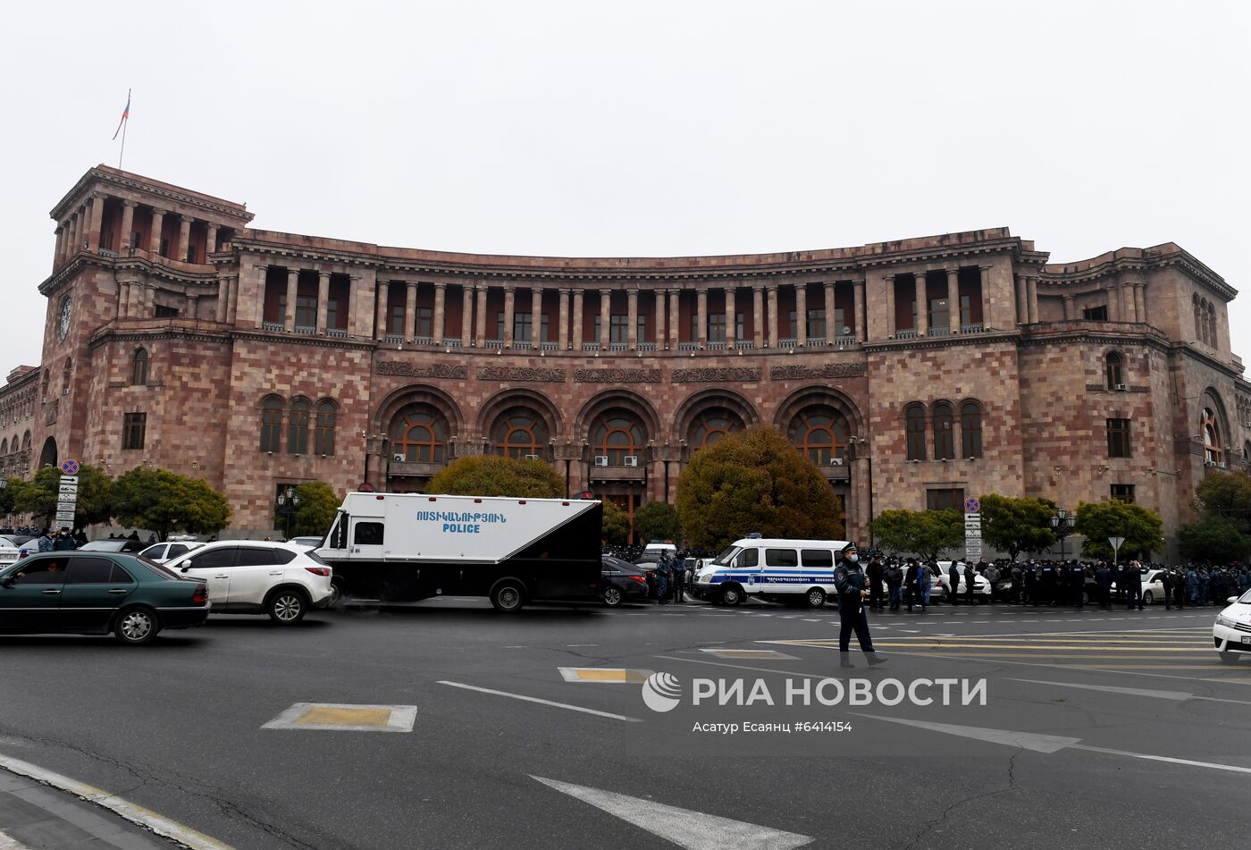 Акция протеста в Ереване