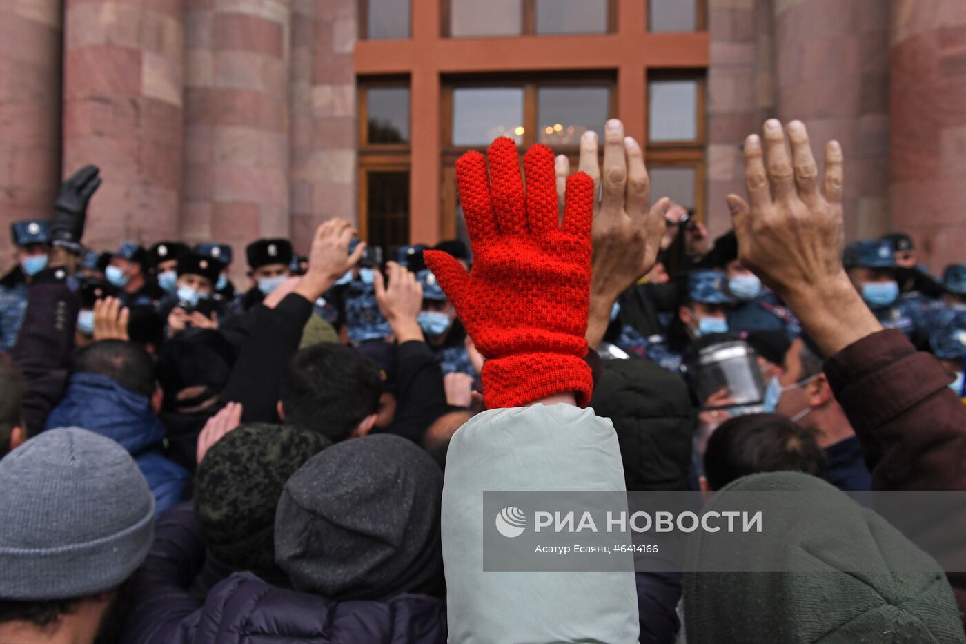 Акция протеста в Ереване