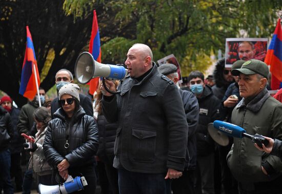 Акция протеста в Ереване