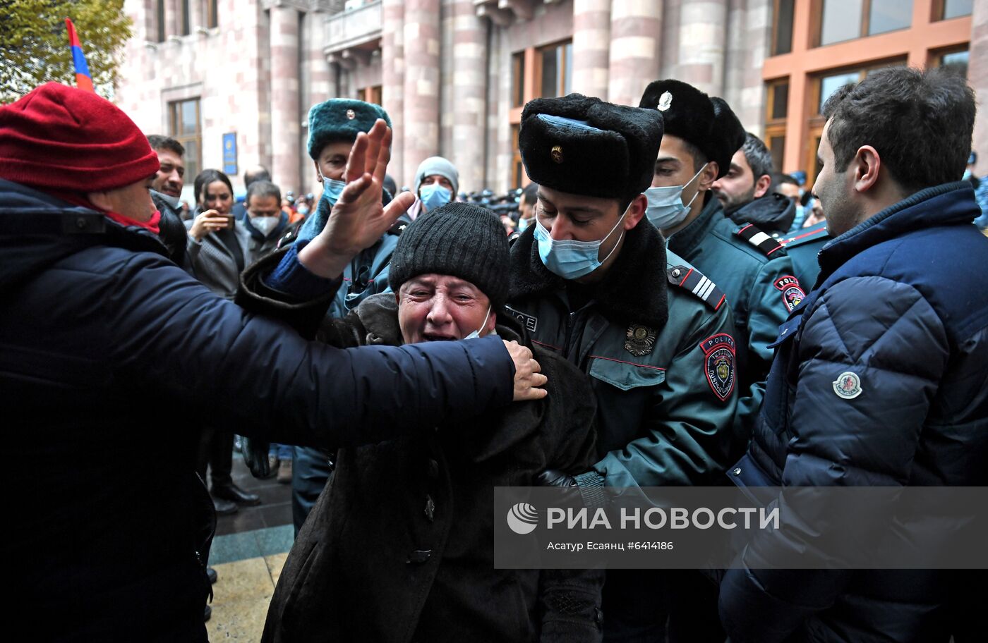 Акция протеста в Ереване