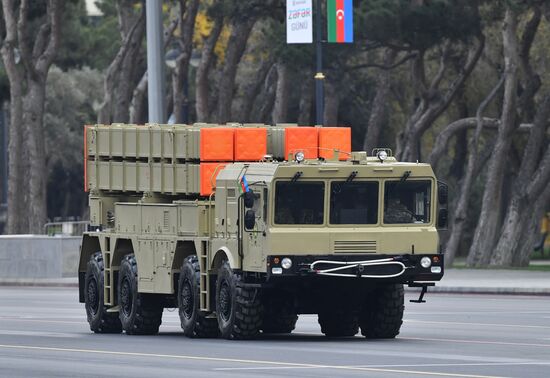 Военный парад в Баку