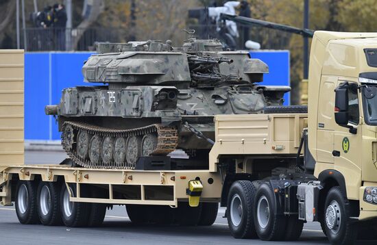 Военный парад в Баку