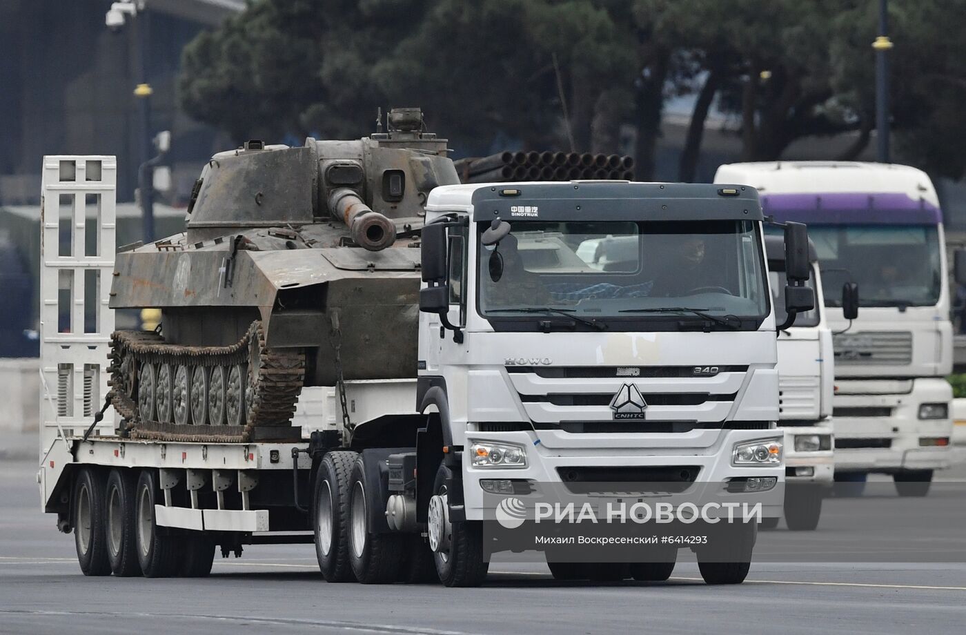 Военный парад в Баку