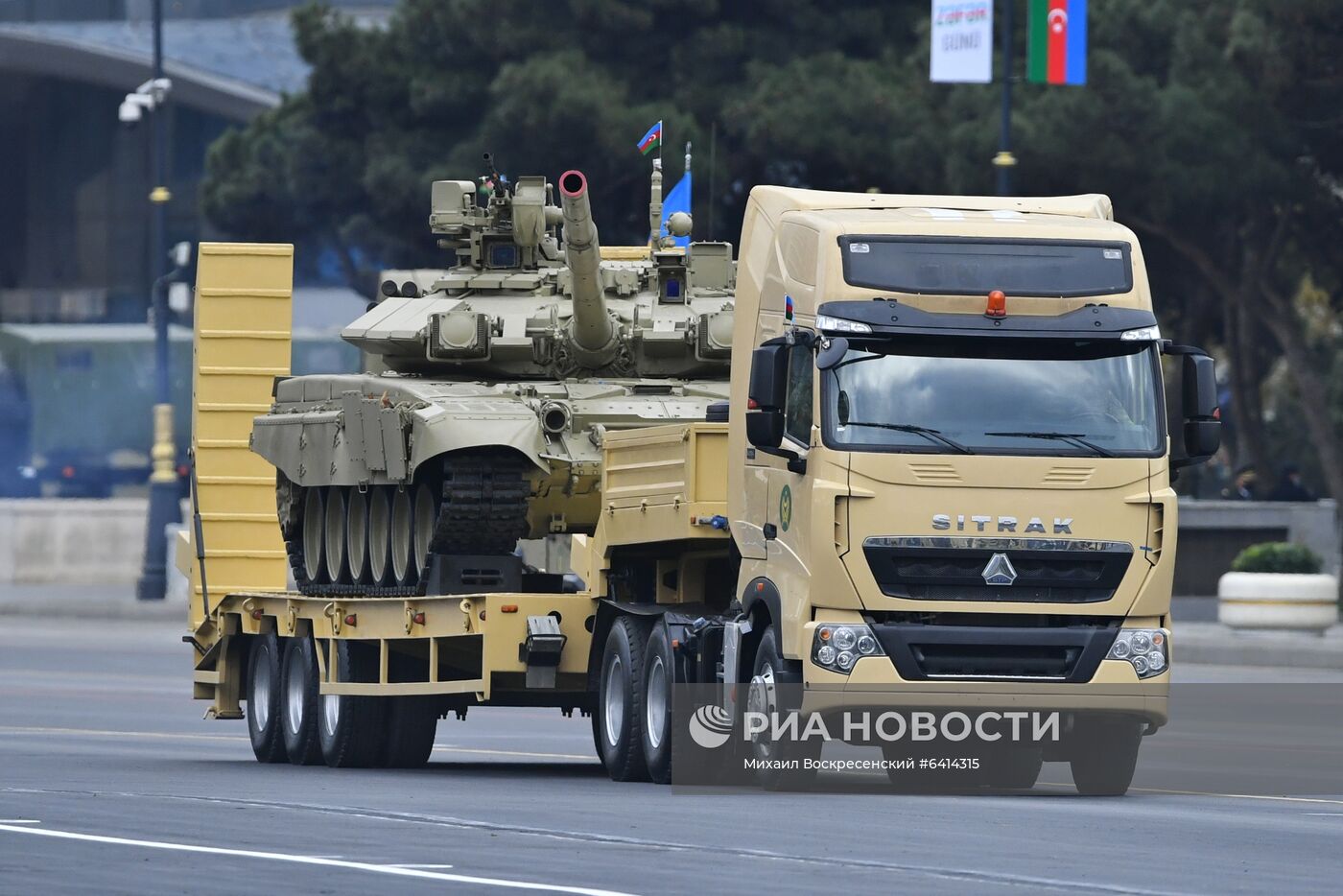 Военный парад в Баку