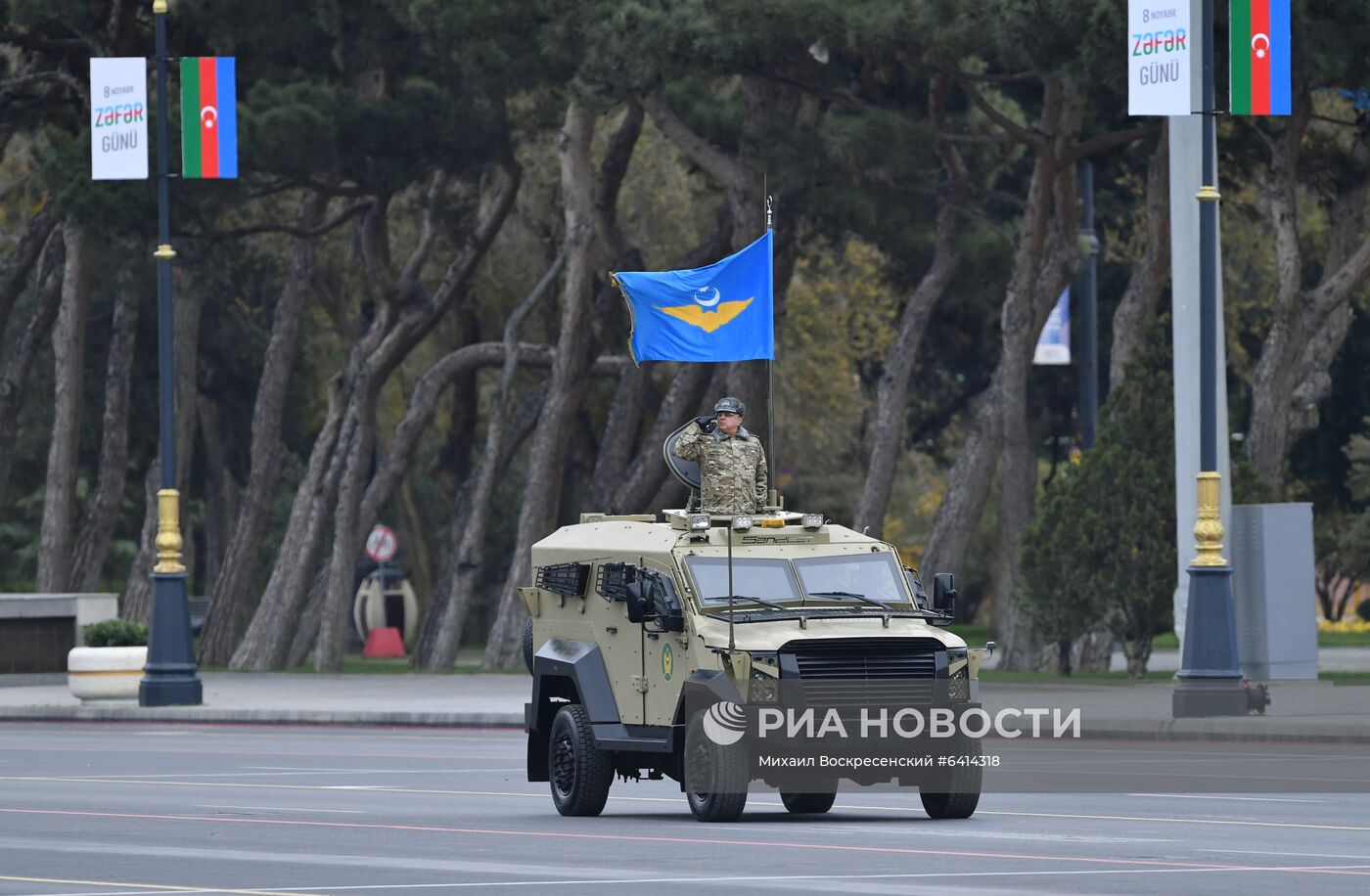 Военный парад в Баку