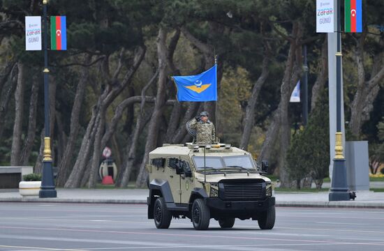 Военный парад в Баку