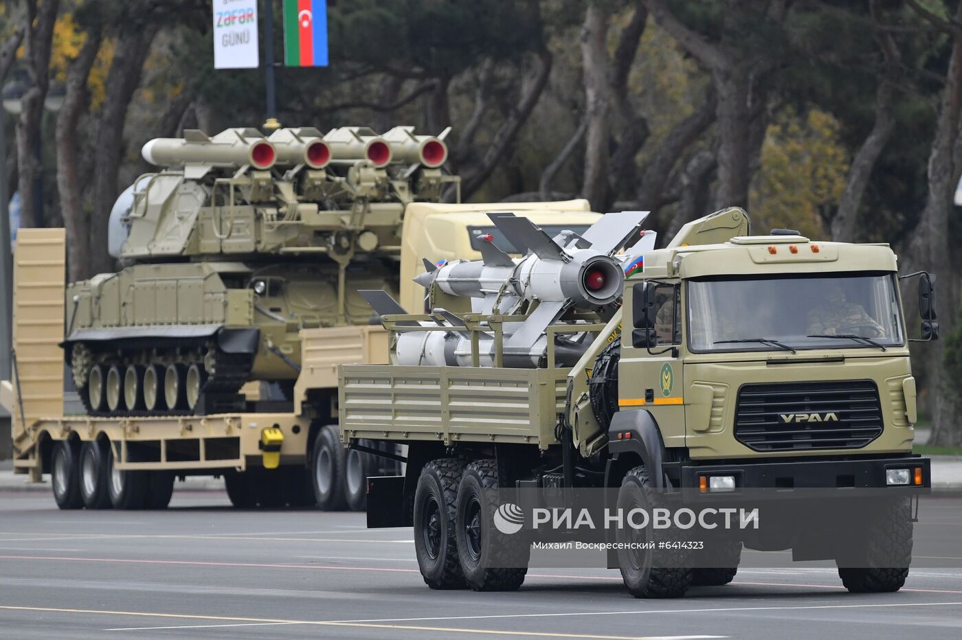 Военный парад в Баку