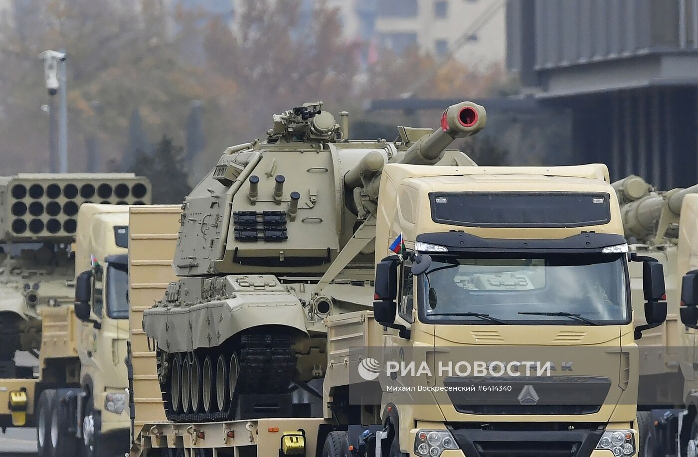 Военный парад в Баку