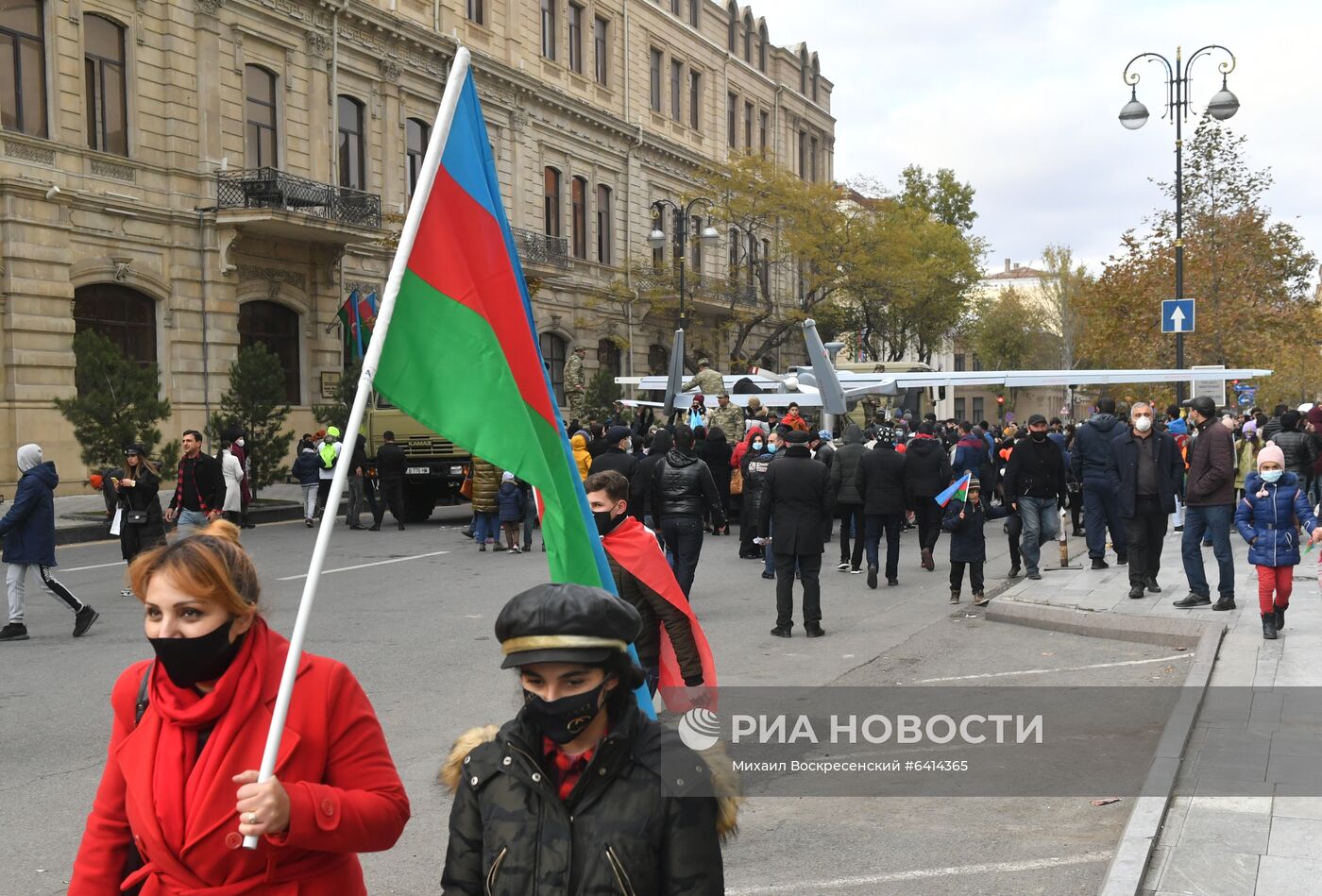 Военный парад в Баку