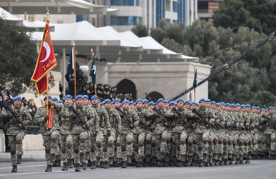 Военный парад в Баку