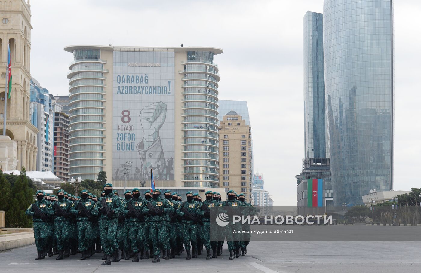 Военный парад в Баку