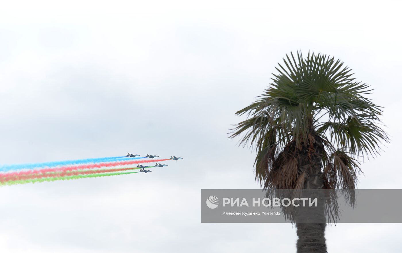 Военный парад в Баку