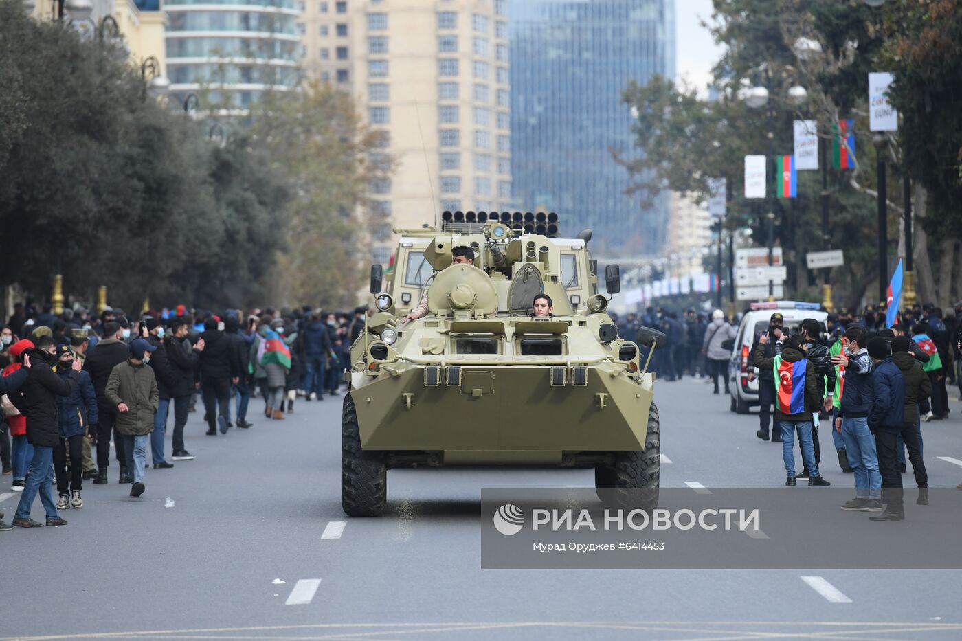 Военный парад в Баку