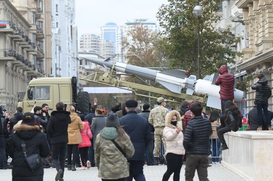 Военный парад в Баку