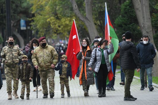 Военный парад в Баку