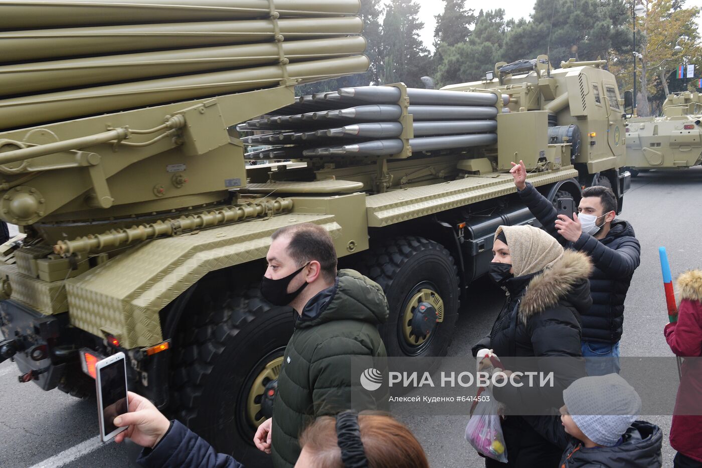 Военный парад в Баку