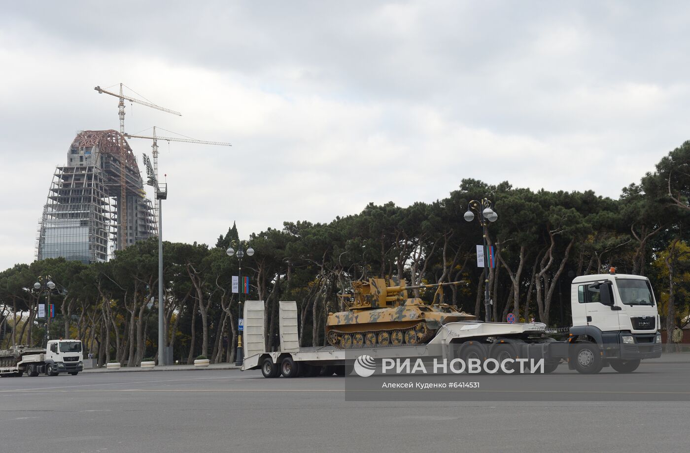 Военный парад в Баку