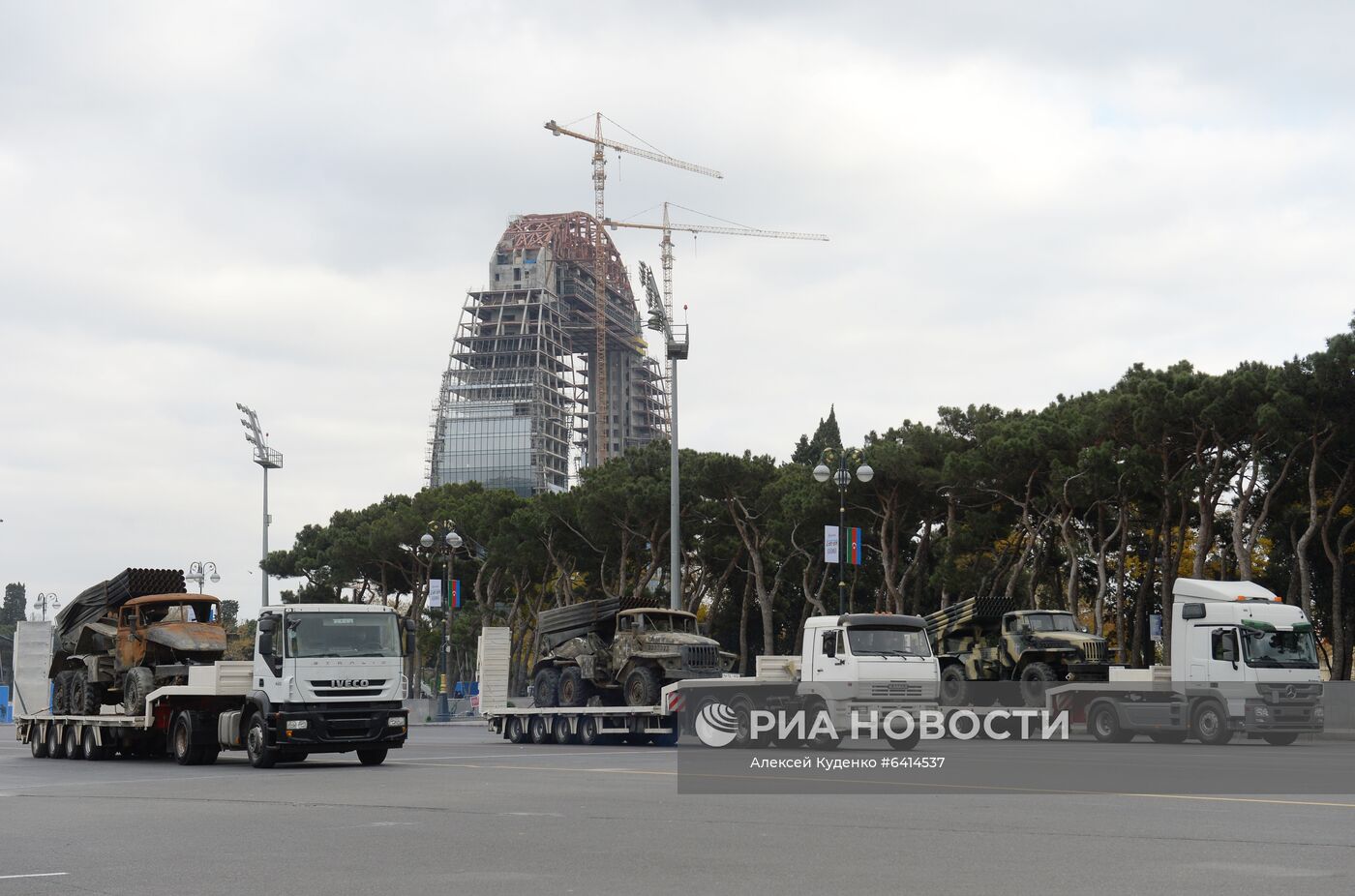 Военный парад в Баку