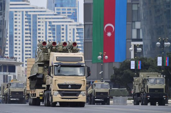 Военный парад в Баку