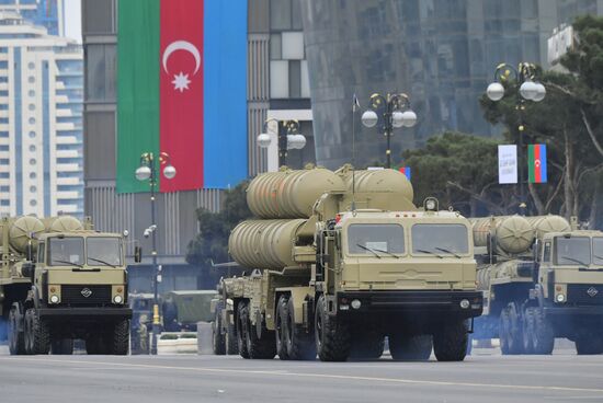 Военный парад в Баку