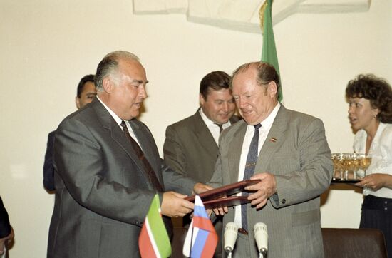 Поездка Виктора Черномырдина в Татарстан