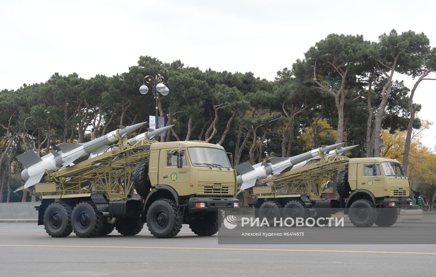 Военный парад в Баку