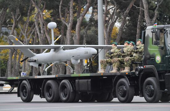 Военный парад в Баку