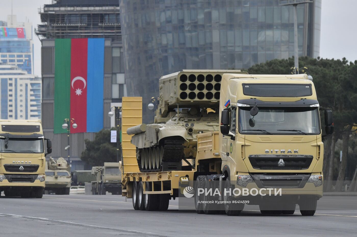 Военный парад в Баку