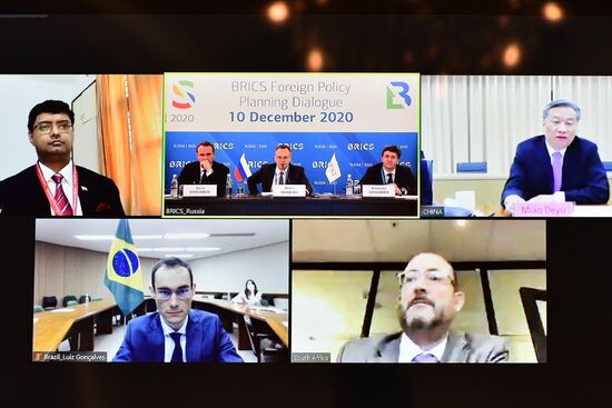 Консультации руководителей департаментов МИД стран БРИКС по внешнеполитическому планированию