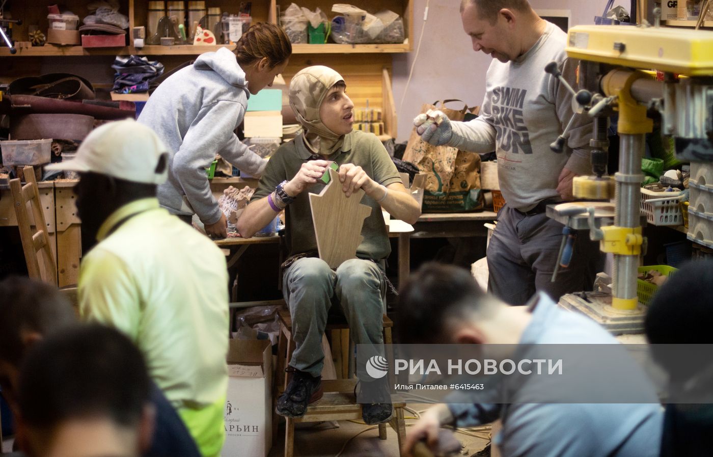 Ремесленная мастерская "Артель блаженных" в Москве