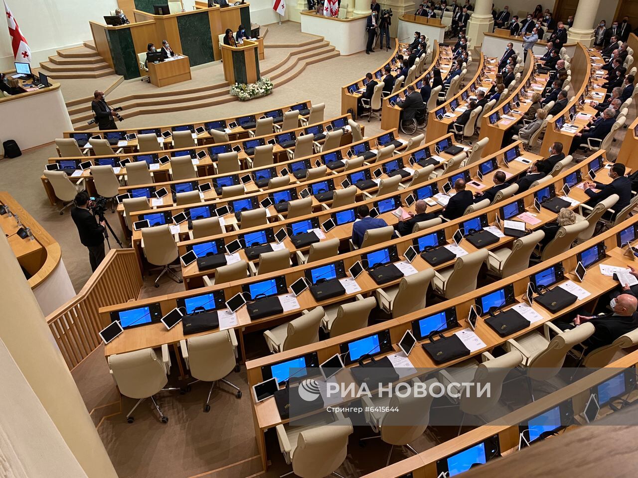 Первое заседание парламента Грузии