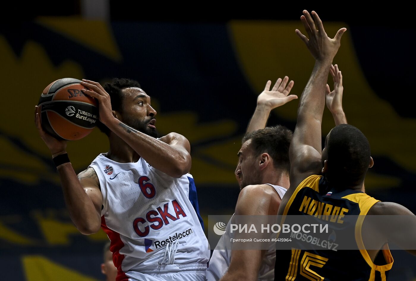 Баскетбол. Евролига. Матч "Химки" - ЦСКА
