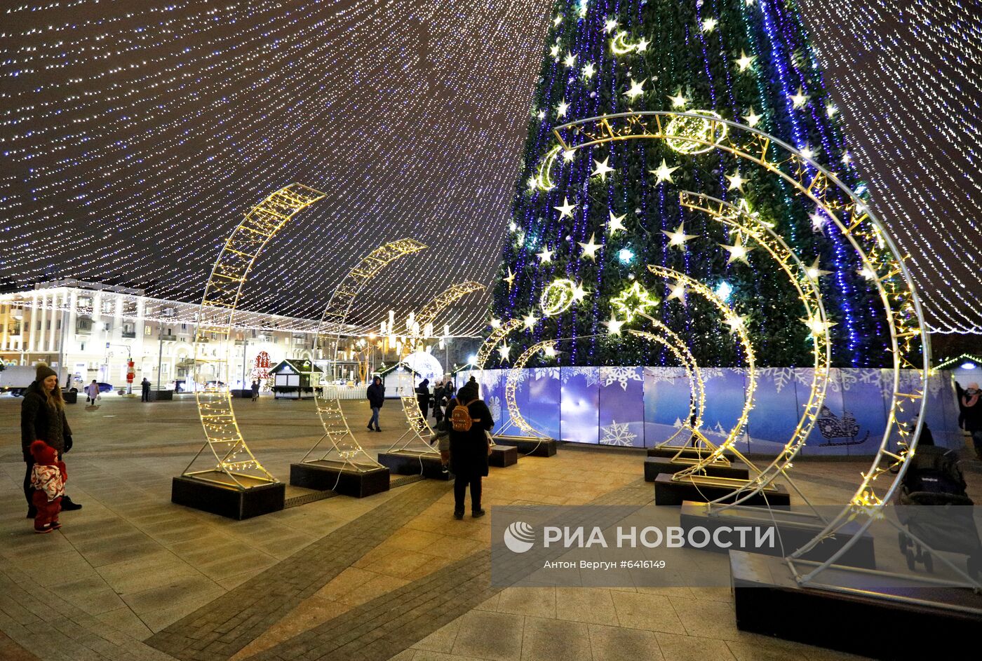 Подготовка к Новому году в Белгороде