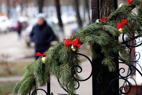 Подготовка к Новому году в Белгороде