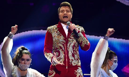 Церемония вручения музыкальной премии "Золотой граммофон"