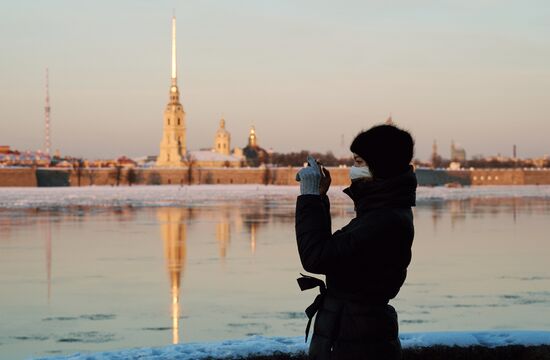 Солнечный день в Санкт-Петербурге
