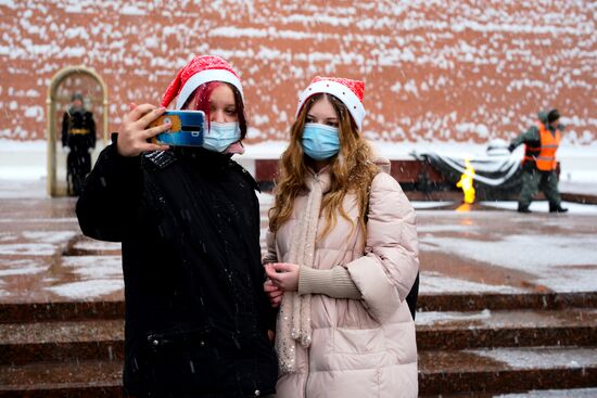 Масочный режим в Москве