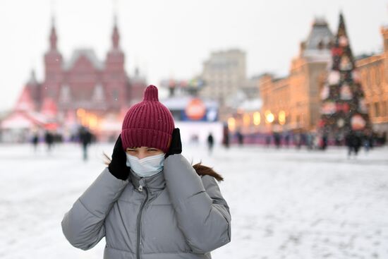 Масочный режим в Москве