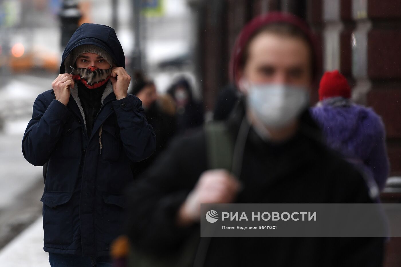 Масочный режим в Москве