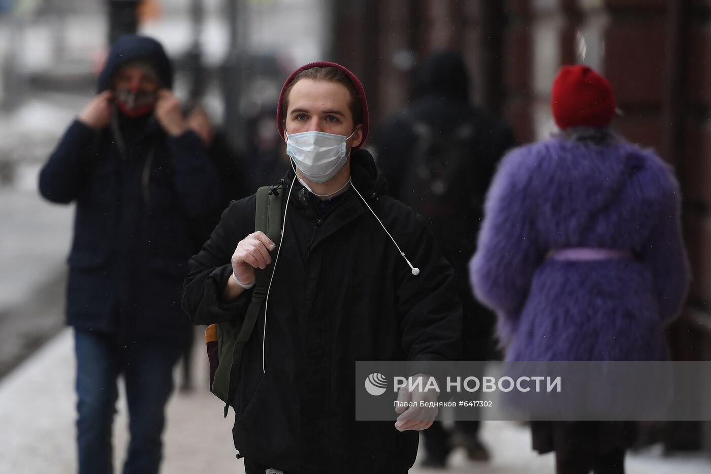 Масочный режим в Москве