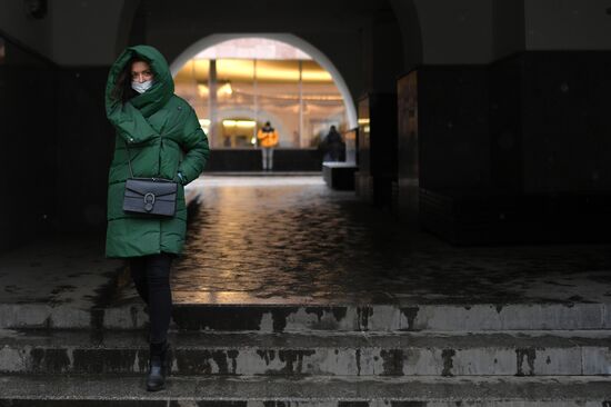 Масочный режим в Москве