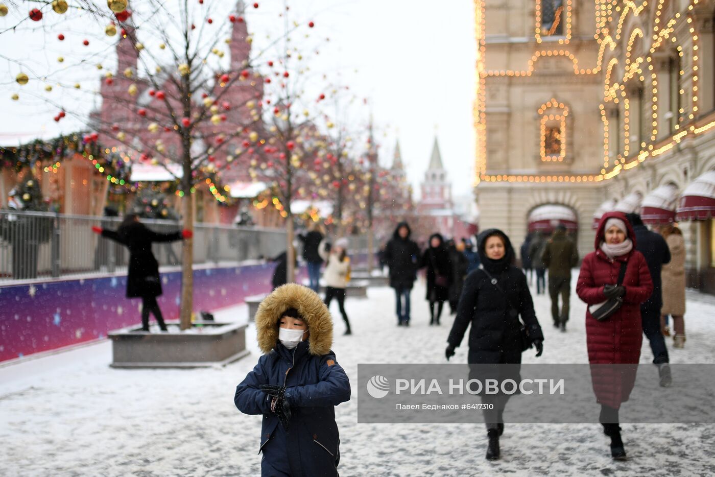 Масочный режим в Москве