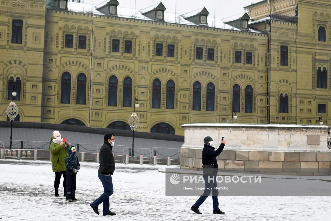 Масочный режим в Москве