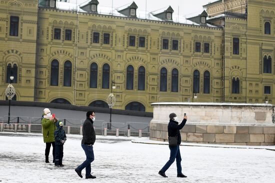 Масочный режим в Москве
