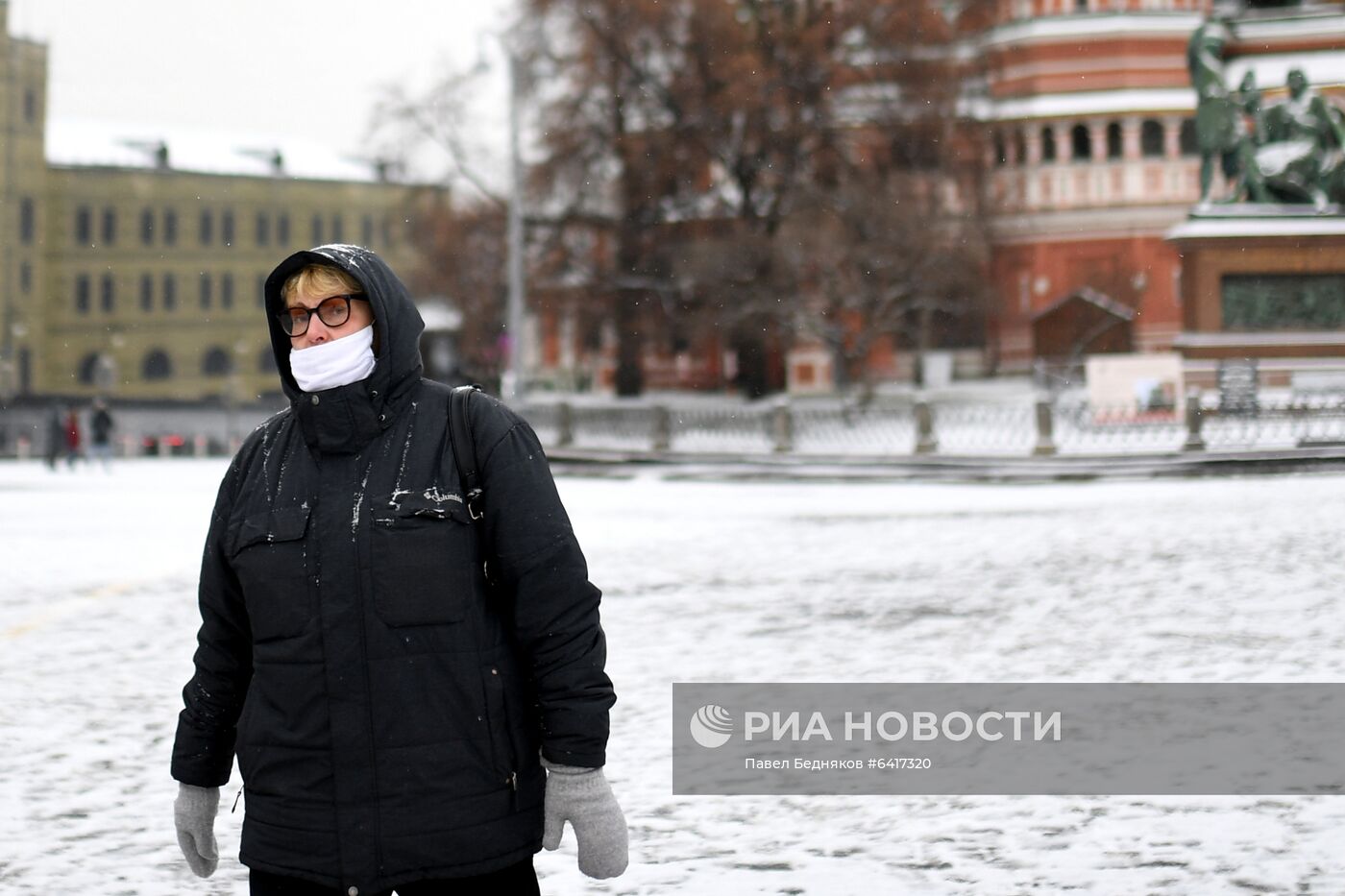 Масочный режим в Москве