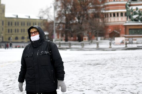 Масочный режим в Москве